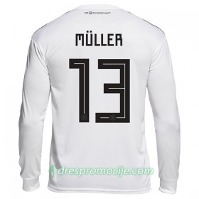 Njemačka Dres Muller 13 Domaći Svjetsko prvenstvo 2018 Dugim Rukavima